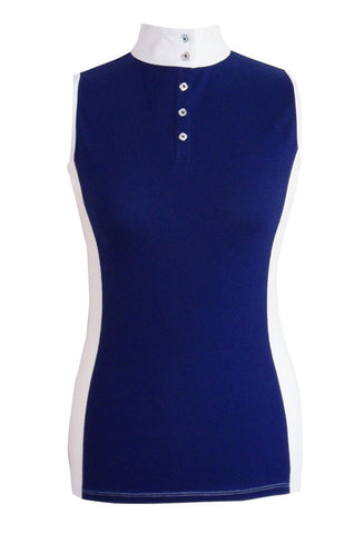 Cavaletic Ladies Blue Sleeveless Show Shirt
